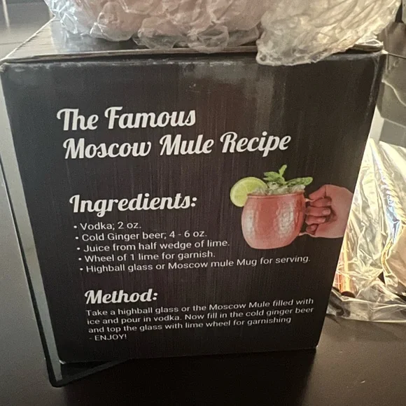 Moscow Mule Copper Set - Picture 4 of 5